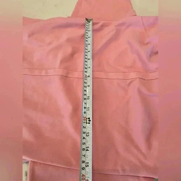 COPY - NWT $229 Ted Baker Papron Tie Front Dress-Pink-(Ted Baker Size 1) - Picture 12 of 13